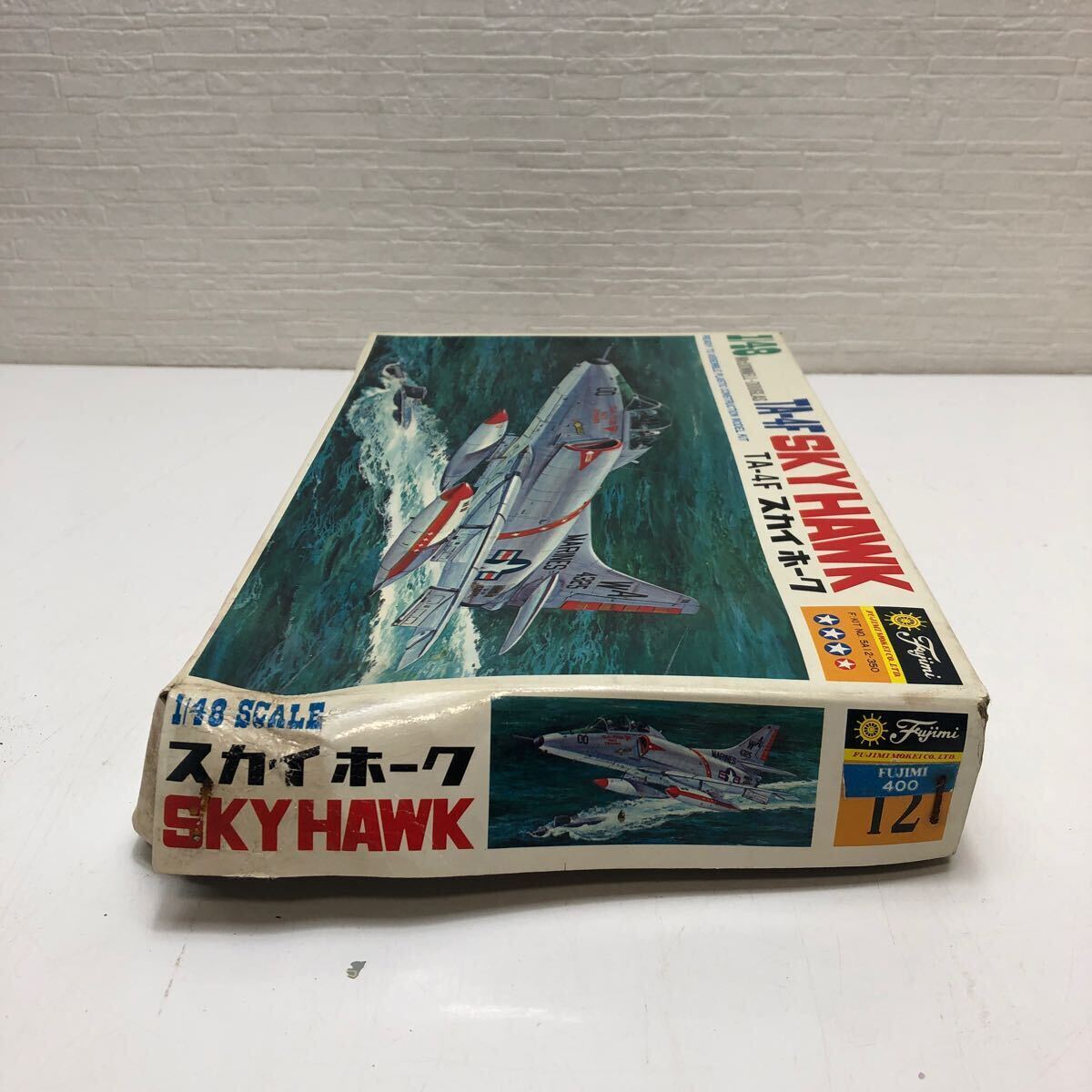 売切！１円スタート！フジミ模型 Fujimi 1/48 McDONNELL-DOUGLAS TA-4F SKY HAWK スカイホーク 絶版 当時物 プラモデルの画像7