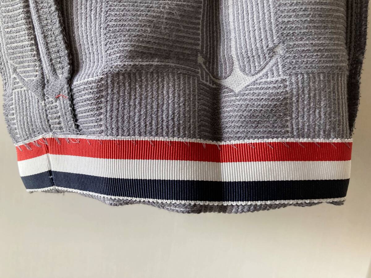 1円スタート！THOM BROWNE 2014ss アンカー 碇 ジャガード　ローライズ スキニー 0 阪急メンズ東京購入 極美品 購入価格12万_画像10