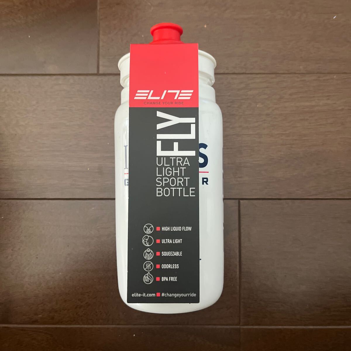 Elite Fly Team Bottle 550ml Ineos Grenadier White(エリート フライ チーム グレナディア ホワイト)PINARELLO DOGMA(ピナレロ ドグマ）の画像3