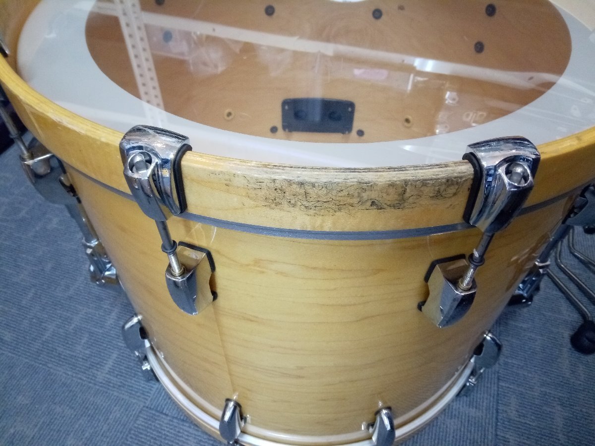 Pearl Masters Premium Maple ドラム4点セット カラー：ナチュラル 中古品の画像5