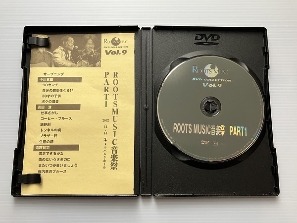 [ б/у DVD] средний река .. takada .. глициния ../ ROOTS MUSIC музыка праздник PART 1 *ROOTS MUSIC DVD COLLECTION Vol.9
