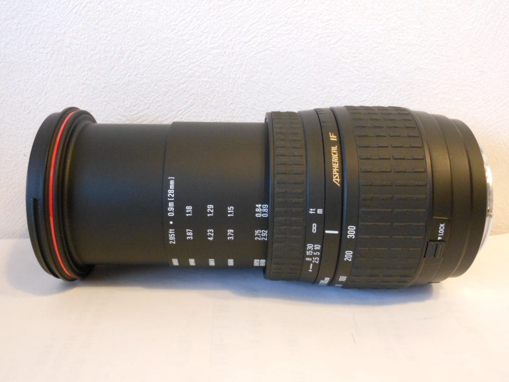 ☆希少外観美品☆ シグマ sigma 28-300mm F3.5-6.3  COMPACT  HYPERZOOM   Canon   即日発送の画像5