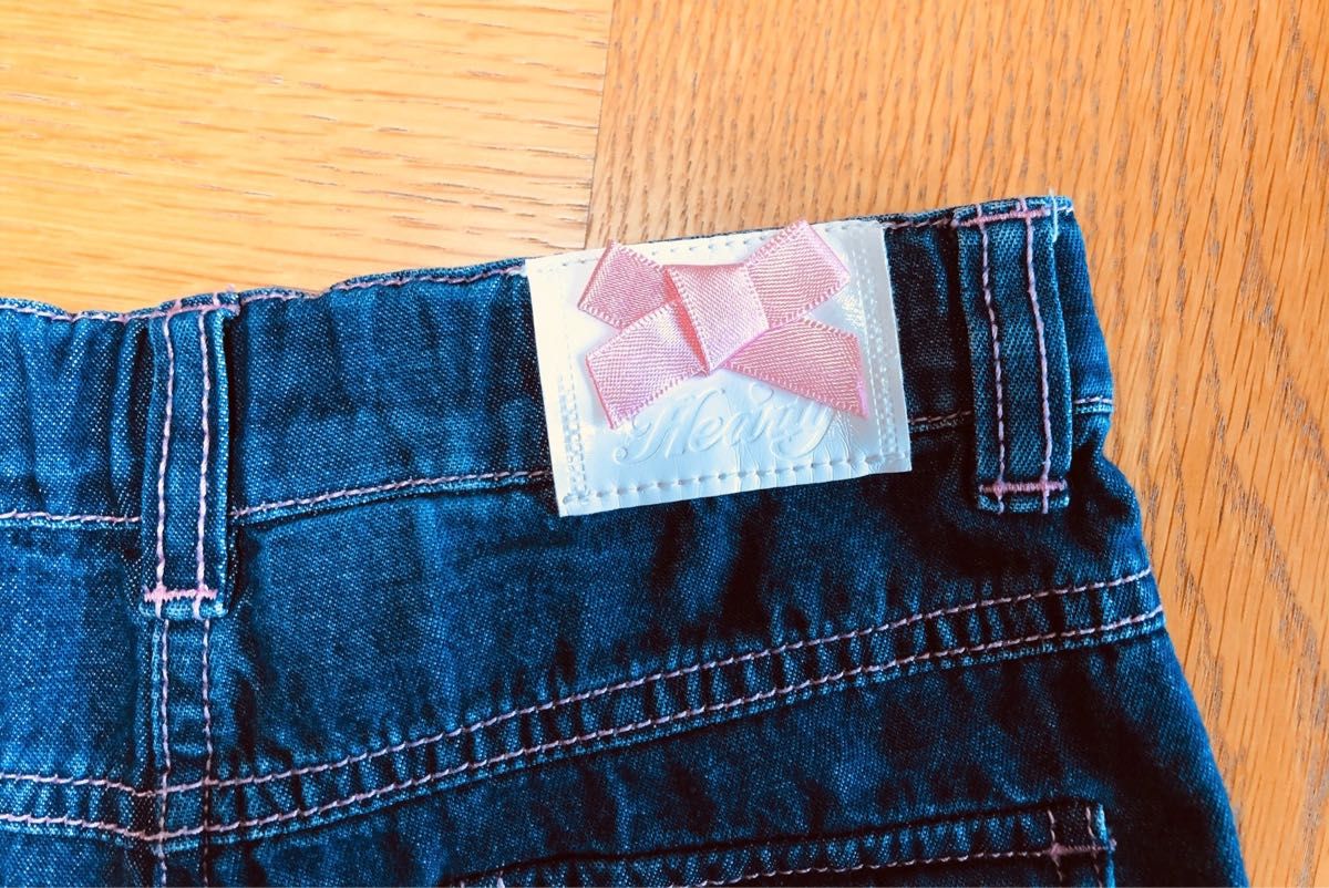 ★☆美品 海外購入 デニム ショートパンツ 半ズボン 110cm★☆