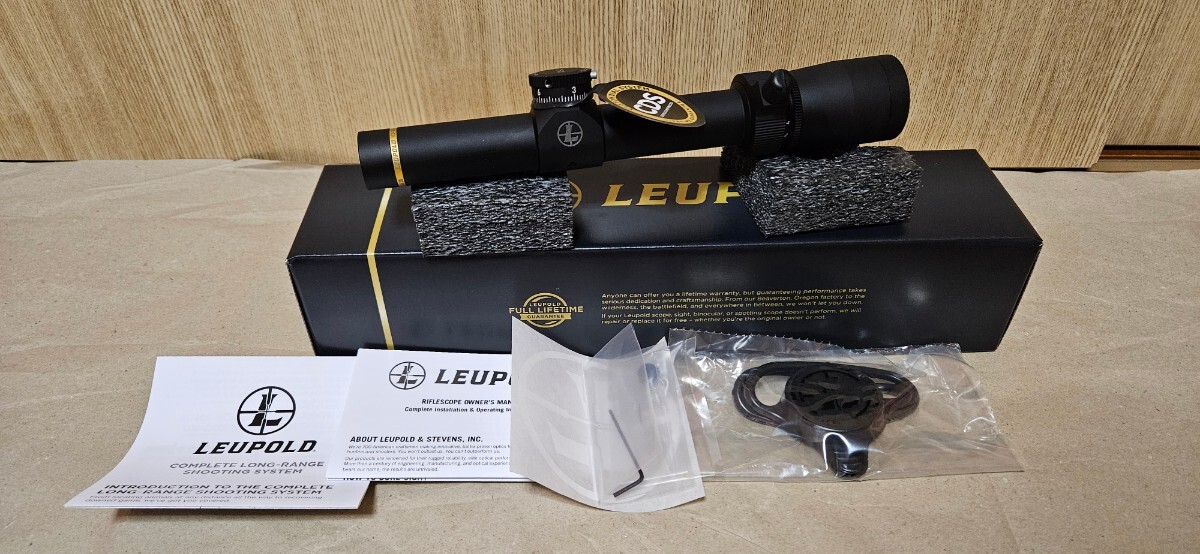 【実物】LEUPOLD VX-3HD 1.5-5X20 CDS-ZL DUPLEX リューポルド LPVO ライフルスコープの画像1