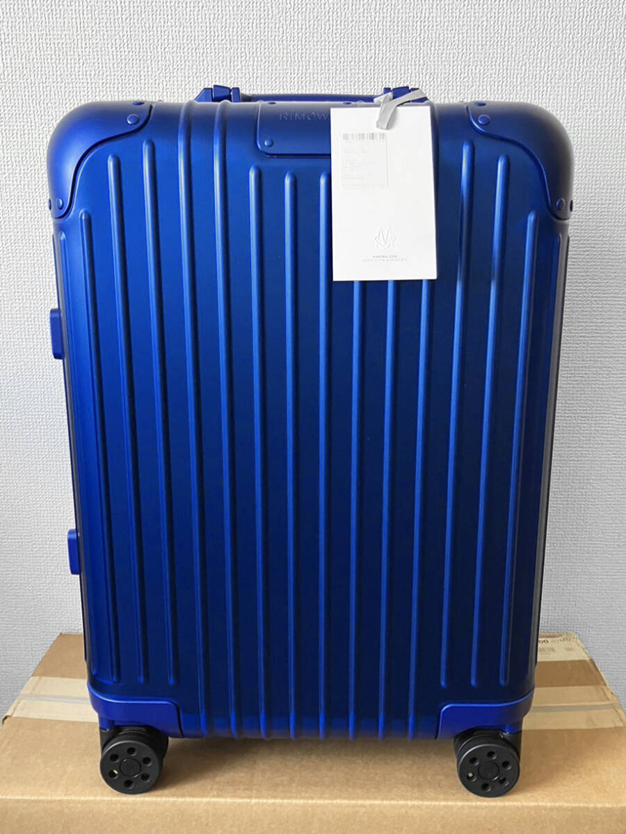 新品 RIMOWA ORIGINAL CABIN リモワ オリジナル キャビン マリン 35L 4輪 スーツケース/トランク クラシックフライト topas トパーズ trunkの画像1