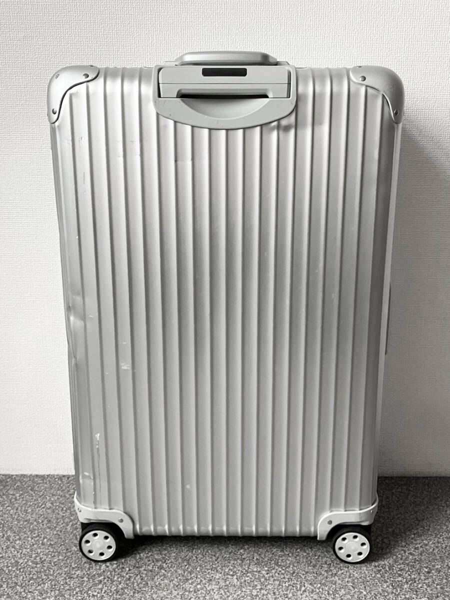 RIMOWA TOPAS Rimowa topaz 84L 4 wheel suitcase /original cabin trunk original trunk Classic flight classic cabin 78L