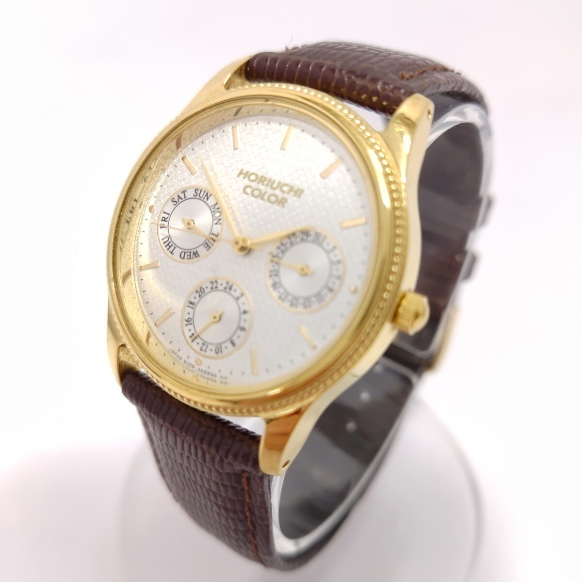 CITIZEN WATCH Co. シチズン HORIUCHI COLOR 堀内カラー JAPAN 特注／稼働品☆１円～の画像3