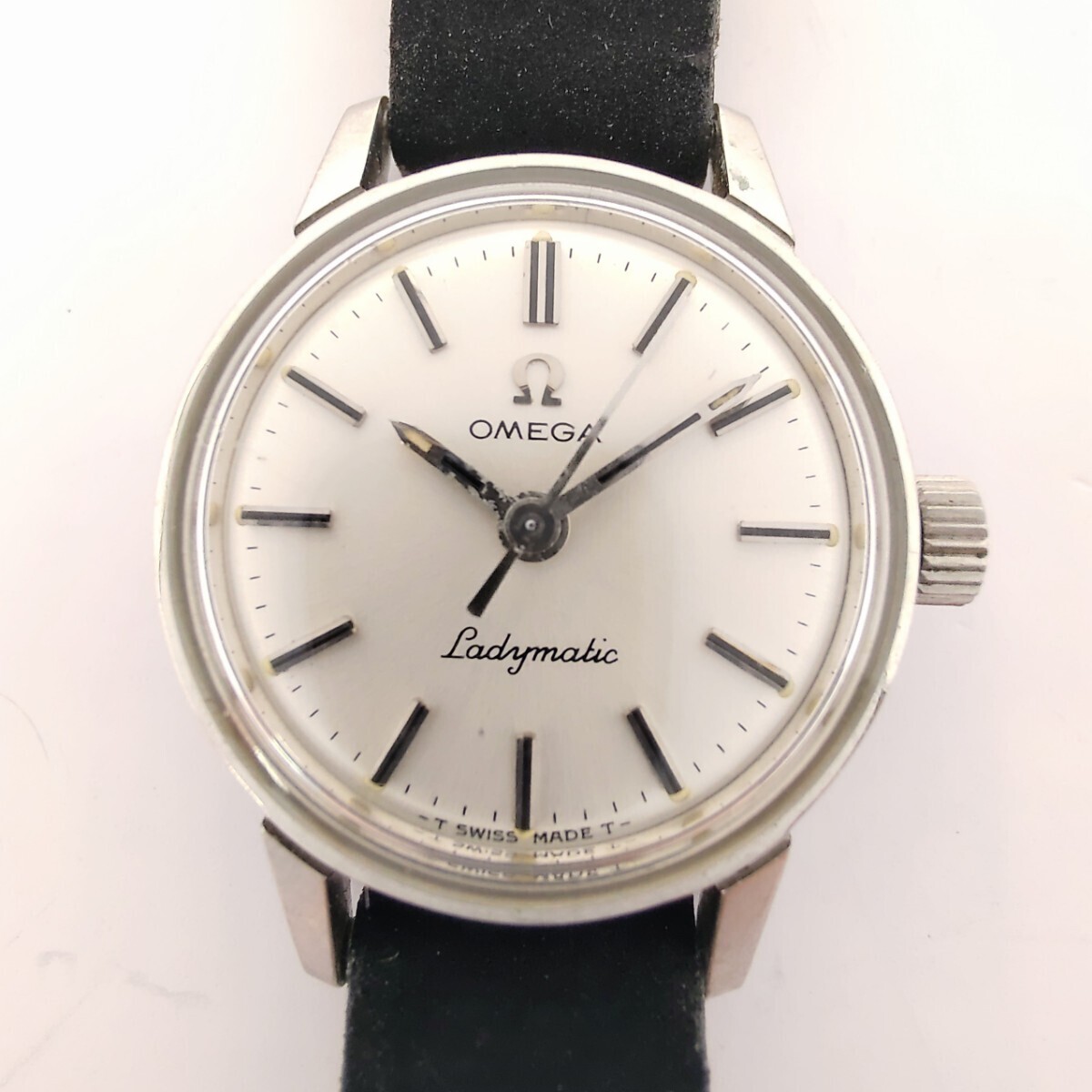 OMEGA Seamaster オメガ シーマスター Ladymatic レディマティック 565.002／稼働品☆１円～_画像1