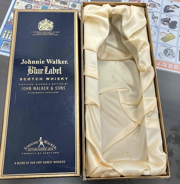 ★JohnnyWalker ジョニーウォーカー BLUE LABEL ブルーラベル 1000ml 40% スコッチ ウイスキー 箱あり★未開栓★の画像8