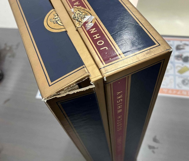 ★JohnnyWalker ジョニーウォーカー BLUE LABEL ブルーラベル 1000ml 40% スコッチ ウイスキー 箱あり★未開栓★の画像9