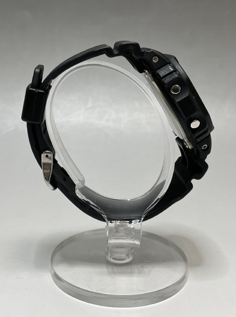 極美品 CASIO G-SHOCK オーディオテクニカコラボ クォーツ腕時計 ブラック DW-5600VT メンズ ラバーベルト 質セブン_画像3