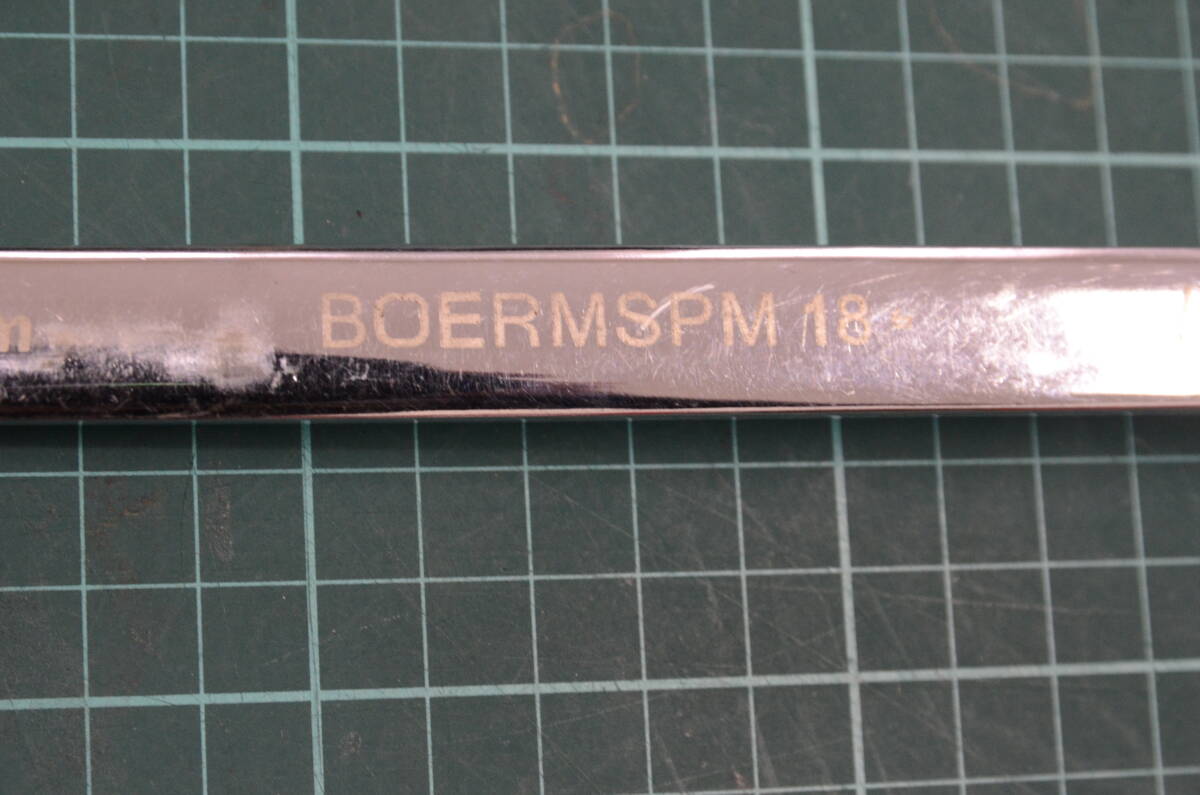 送料185円 スナップオン・ブルーポイント リバーサルラチェット コンビネーションレンチ BOERMSPM 18mm ギアレンチめがね KTC派にもの画像7