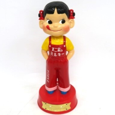 tyom1382-2 504 Fujiya 1950 годы средний примерно настольный шея .. Peko-chan кукла переиздание FUJIYA 100th ANNIVERSARY 100 годовщина фигурка retro античный 
