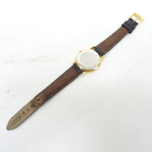 ♪tykh 1266-5 201 稼働品 ETERNA エテルナ 2100.22 ホワイト文字盤 腕時計 スイス製 クォーツ式の画像5