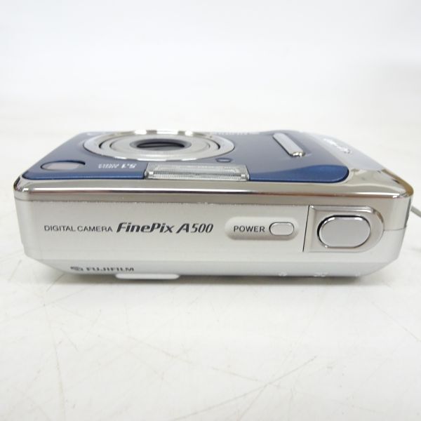tyom 1302-3 159 通電OK FUJIFILM 富士フイルム FinePix A500 コンパクトデジタルカメラ 電池式の画像7