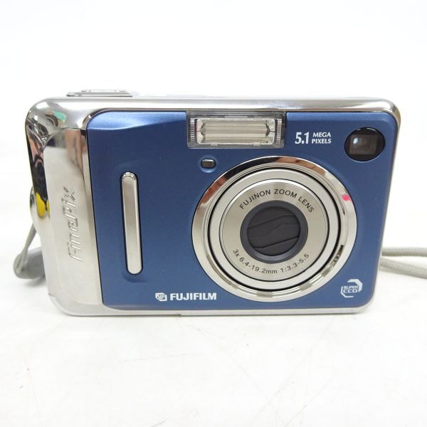tyom 1302-3 159 通電OK FUJIFILM 富士フイルム FinePix A500 コンパクトデジタルカメラ 電池式の画像2