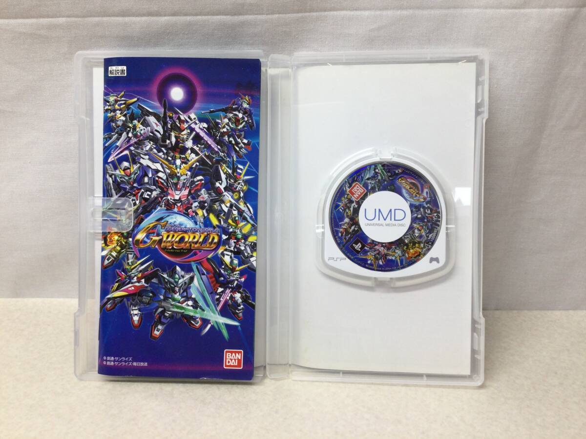  [C5239-41] ゲームソフト PSP SDガンダム ジ－ジェネレーション ワールド コレクターズパック 0405の画像5