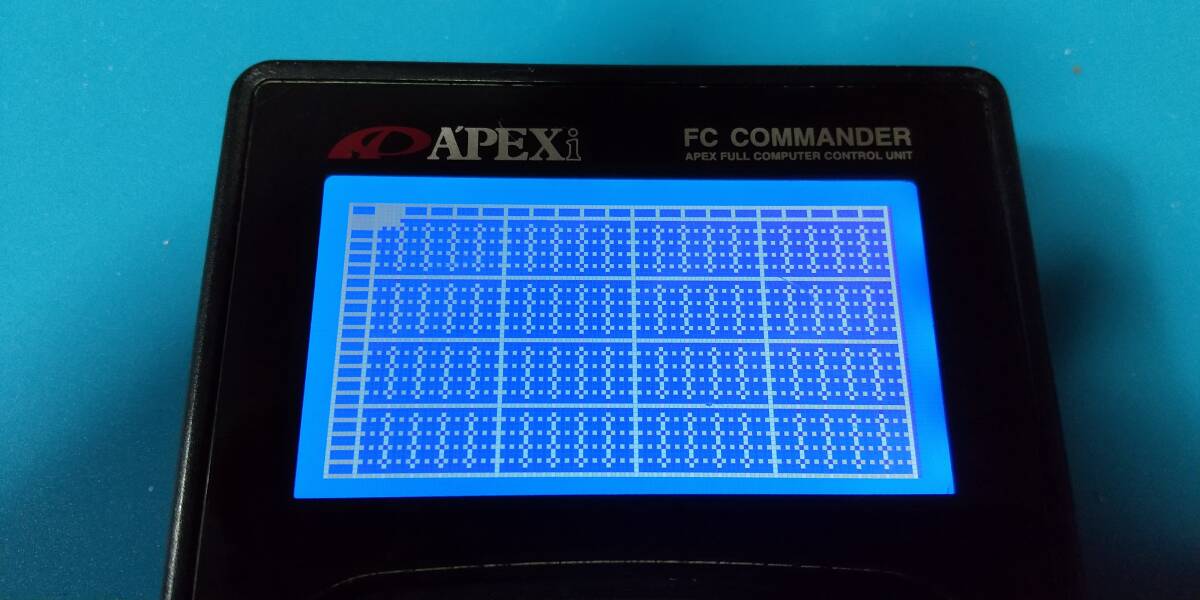 ★★Ａｐｅｘｉ アペックス　パワーＦＣ用ＦＣコマンダー　ＦＣＣ３　青液晶タイプ　新品交換済品　適合多数　ボタン白LED化 ★★_マップ表示