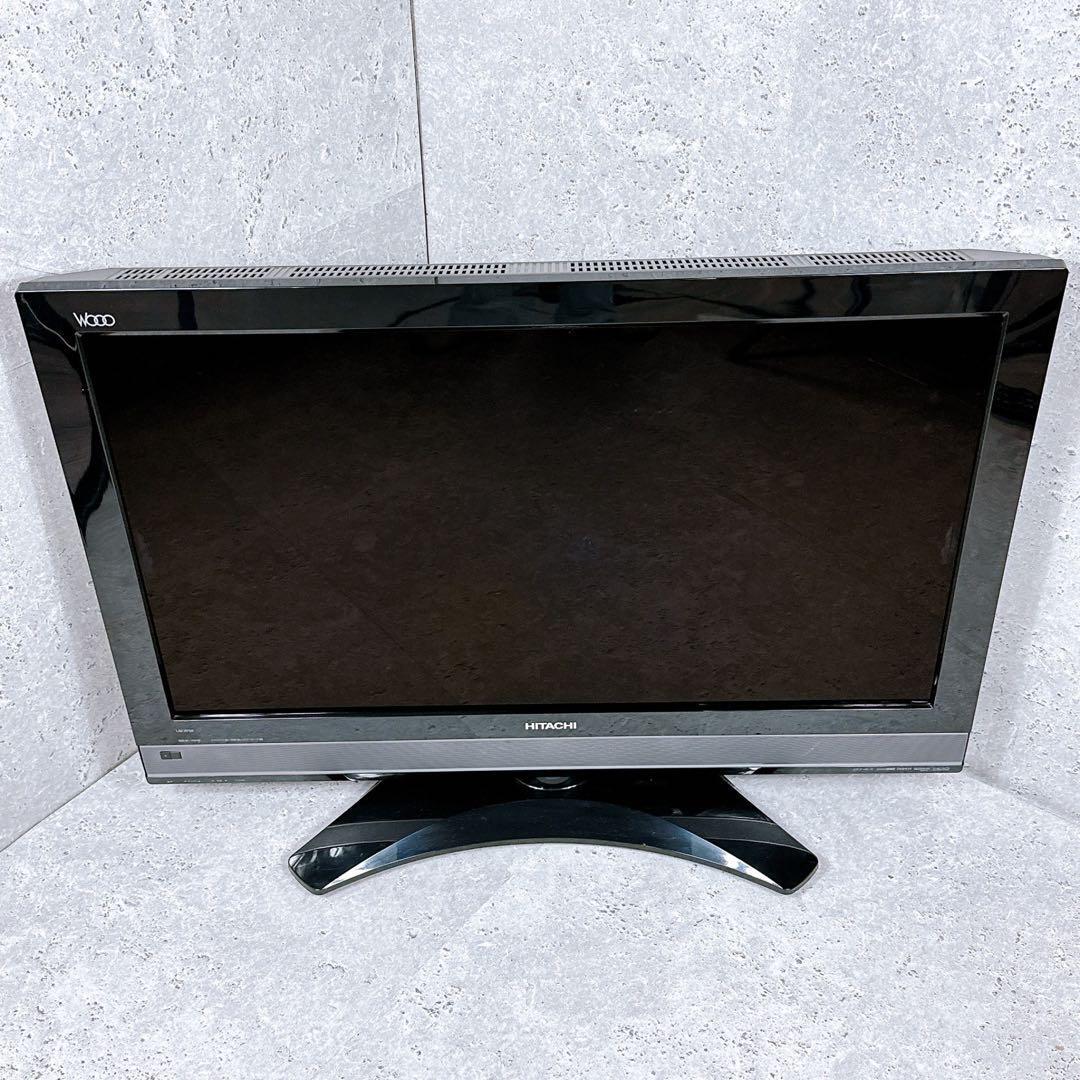 美品 HITACHI 液晶TV L32-XP05 32インチ ウー WOO ヒタチ 日立 320GB テレビ_画像2
