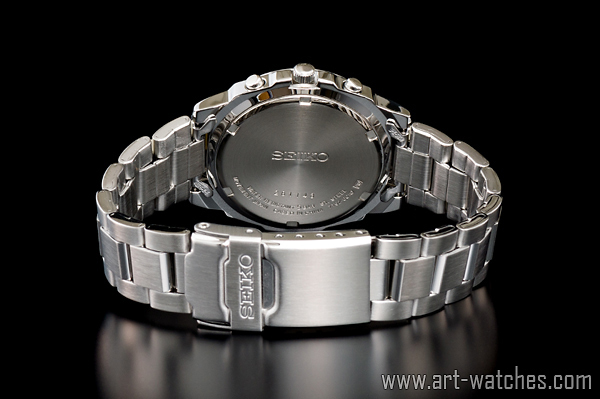 1円 セイコー 正規品 海外モデル SEIKO 逆輸入 サファイアブルー 新品 クロノグラフ 腕時計の画像3