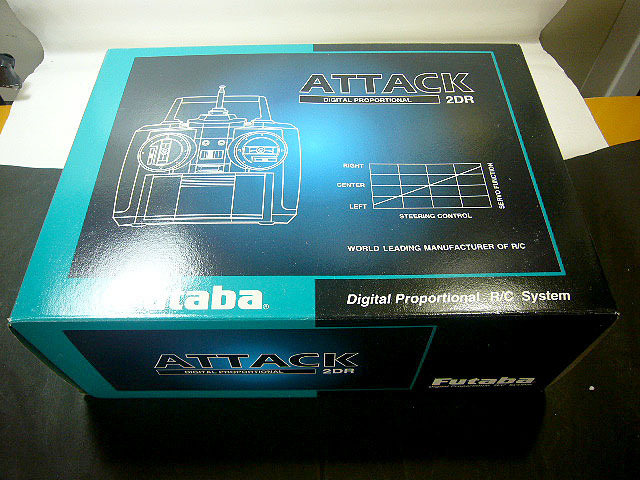 ★当時物 FUTABA フタバ アタック 2DR-AM27 MC210CB付 プロポセット 未使用 新品 ★ _画像1