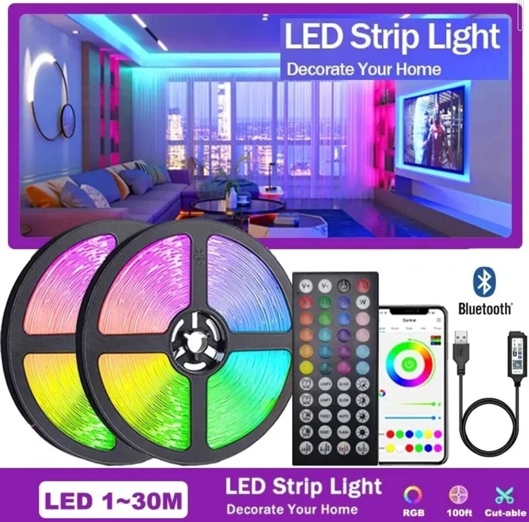LED LEDテープライト USB リモコン 照明の画像1