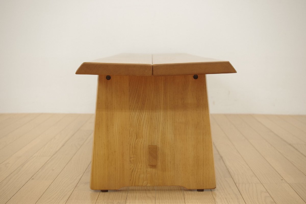 karimoku カリモク家具 ベンチ kobiki 木挽 栓材 生成色 長椅子 karimoku カリモク家具 ベンチ kobiki 木挽 栓材 生成色 長椅子