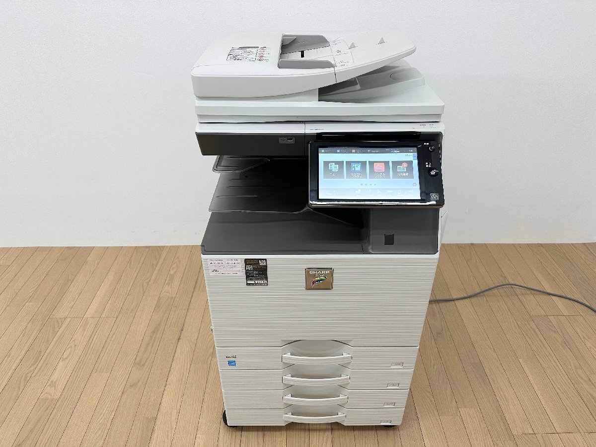 美品2021年製SHARP シャープフルカラー複合機MX-2661 A3対応4段 美品2021年製SHARP シャープフルカラー複合機MX-2661 A3対応4段