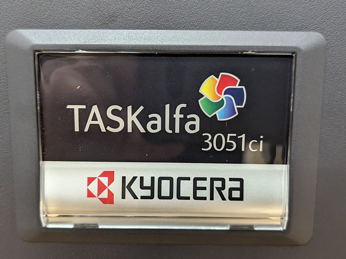  Kyocera цветная многофункциональная машина TASKalfa 3051ci A3 соответствует счетчик 49216 листов б/у принт дефект иметь текущее состояние доставка 