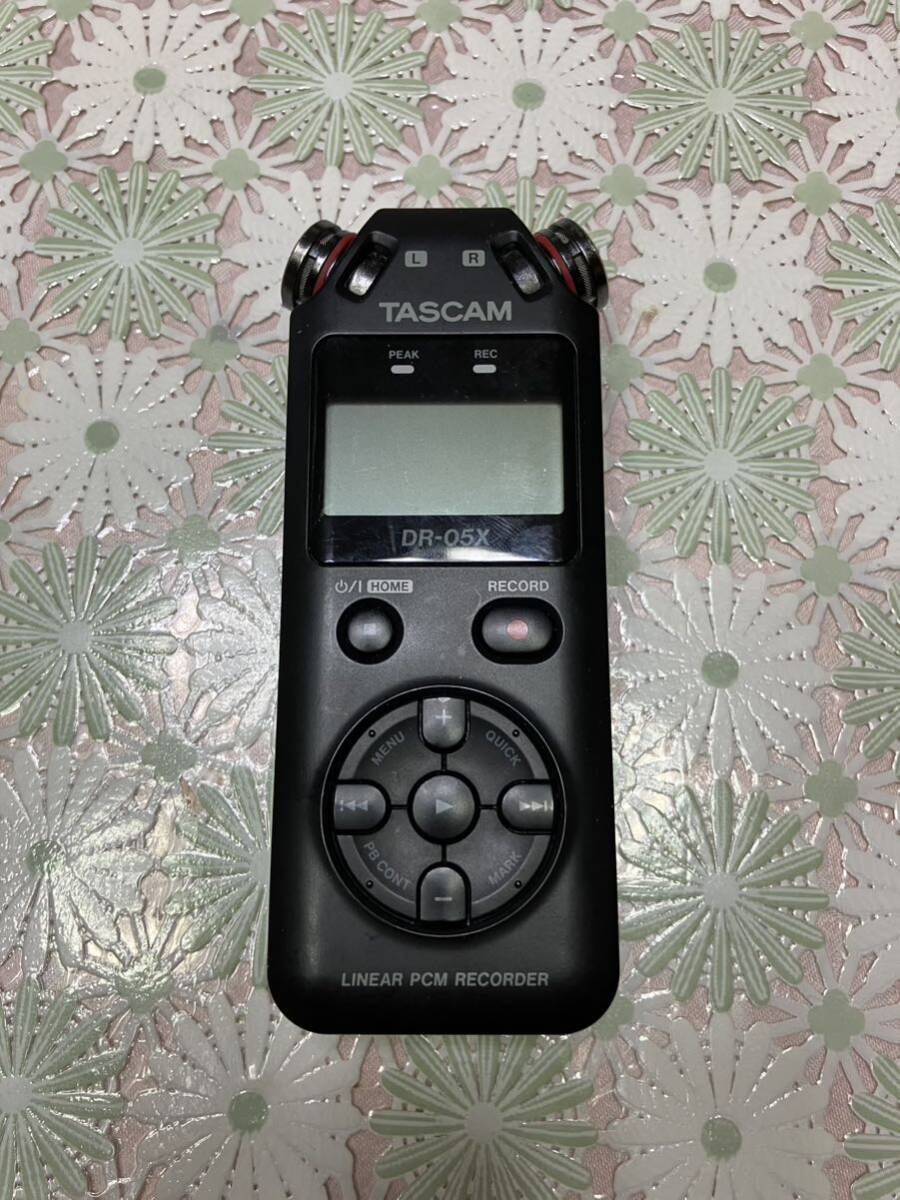 TASCAM DR-05X USB стерео аудио linear PCM магнитофон аудио интерфейс корпус только ощущение б/у есть работа 0 Tascam 