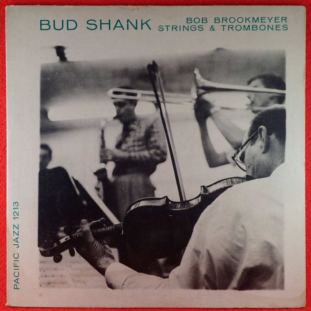 千円開始★神洗浄【ギガレア★奇跡の美盤★US完オリ★MONO 両溝】★BUD SHANK+BOB BROOKMEYER/THE SAXOPHONE ARTISTRY OF★William Claxtonの画像1