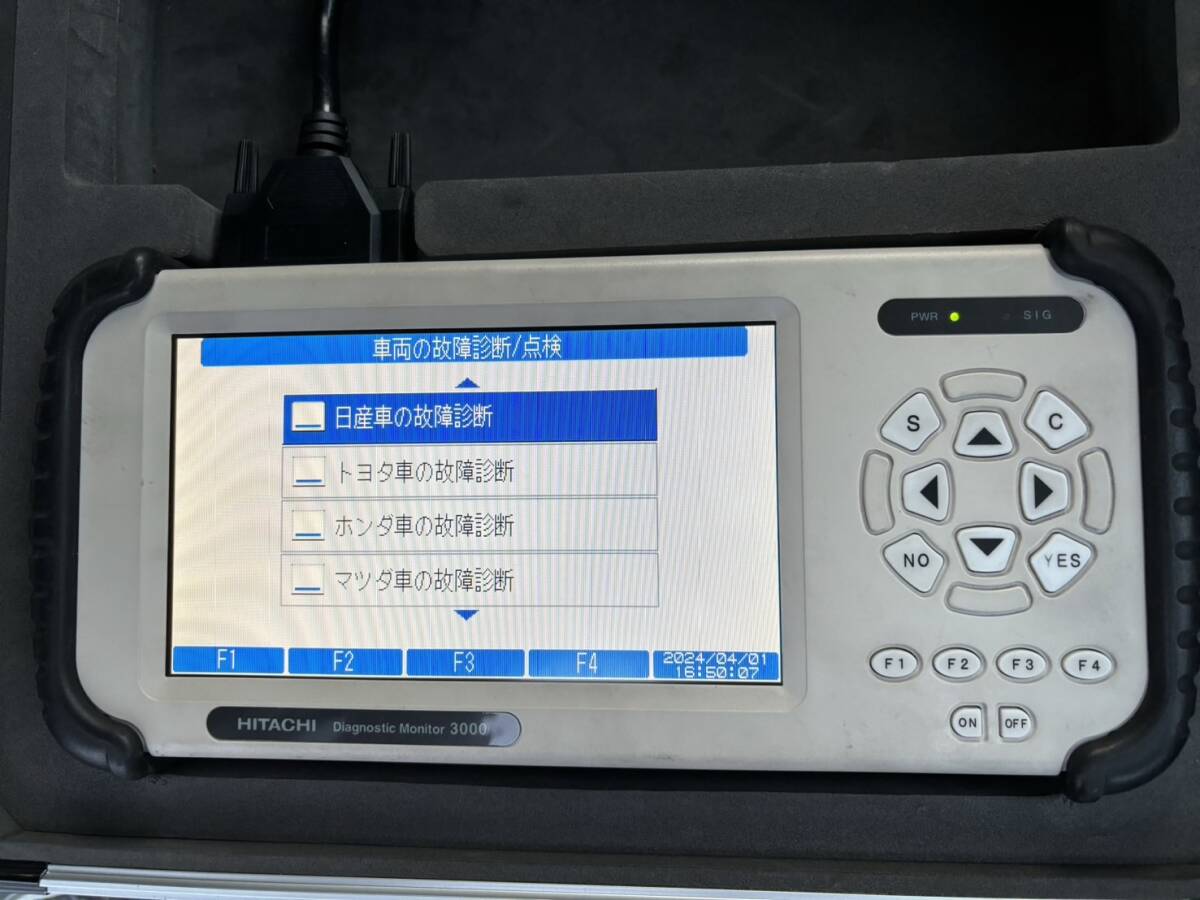 Hitachi 日立 HDM3000 総合自動車故障診断システム 自動車故障診断機 7004051011の画像9