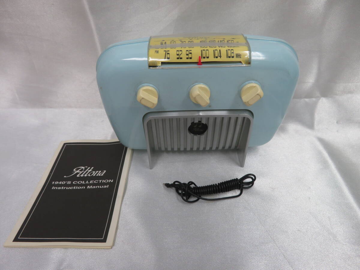 1.【昭和レトロ】New Life For Old Radios　980-300　1940’S　COLLECTION　ラジオ　中古品_画像5