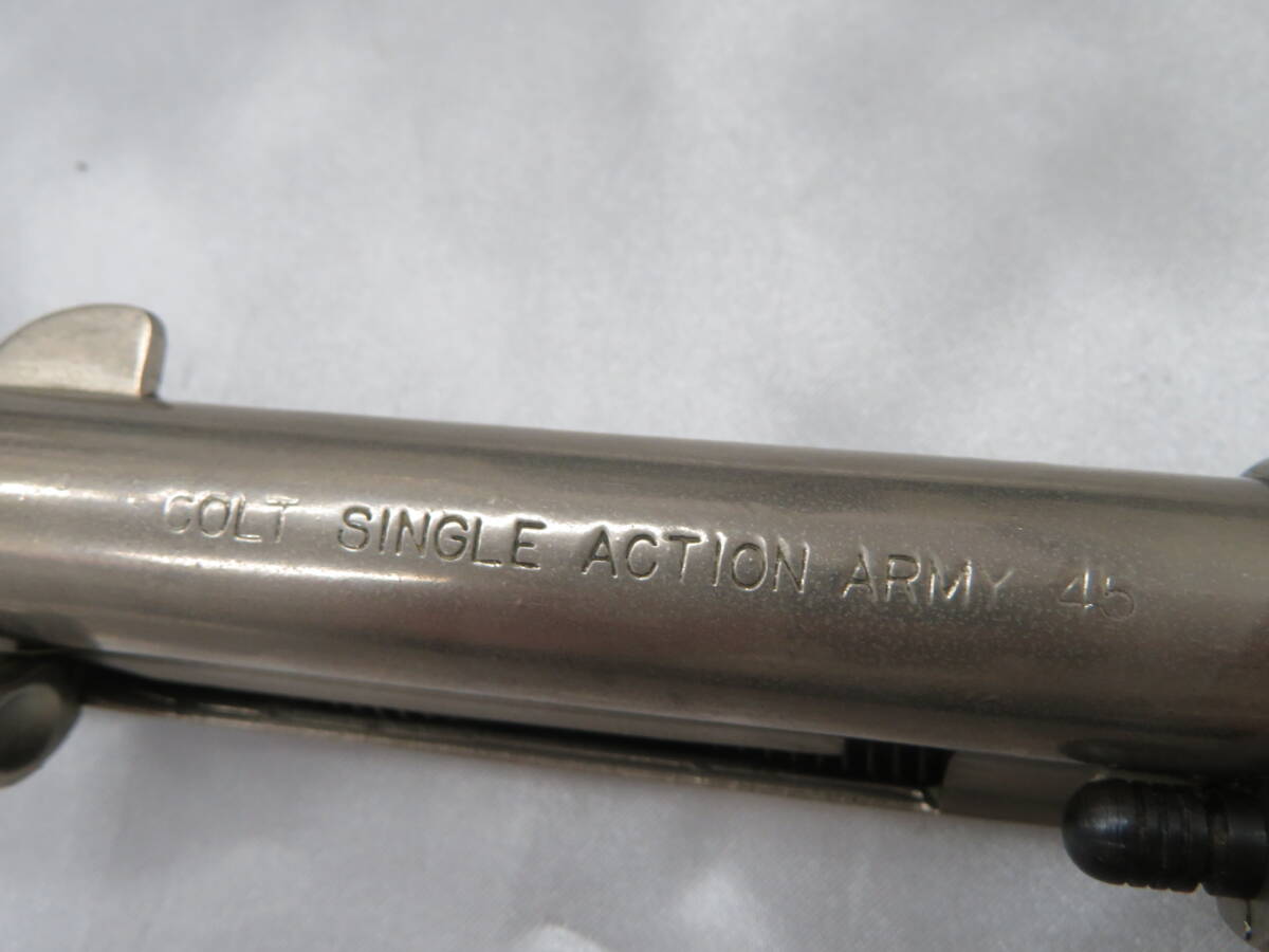 【玩具】 CMC COLT SINGLE ACTION ARMY 45  MFG SMG刻印 コルト シングル アクションアーミー モデルガン 現状品の画像2