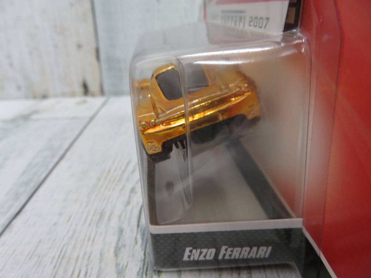 【Hot WHEELS】ホットウィール　FERRARI RACER ENZO 　エンツォ　フェラーリ　ゴールド　未開封　保管品 _画像7