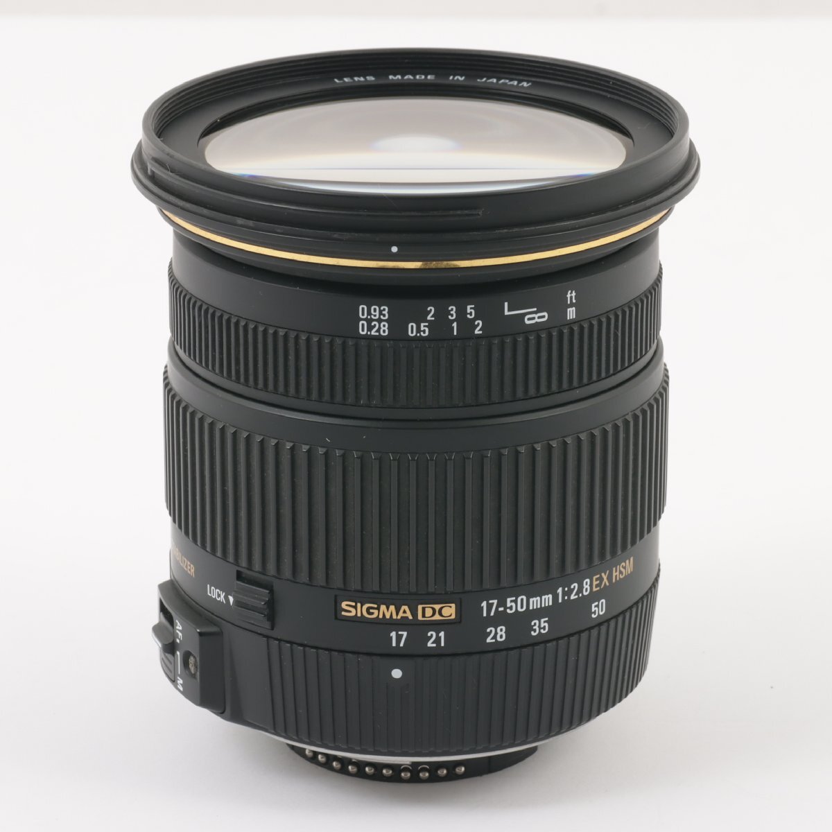 1円～ SIGMA シグマ レンズ 17-50mm F2.8 EX DC OS HSM ニコン用　【動作未確認品】_画像1