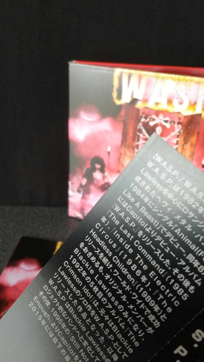 W.A.S.P. / 帯付きCD 中古 L.A.メタル メロハー RATT DOKKEN MOTLEY CRUE ROUGH CUTT QUIET RIOT ICON POISON AUTOGRAPH NIGHT RANGERの画像6