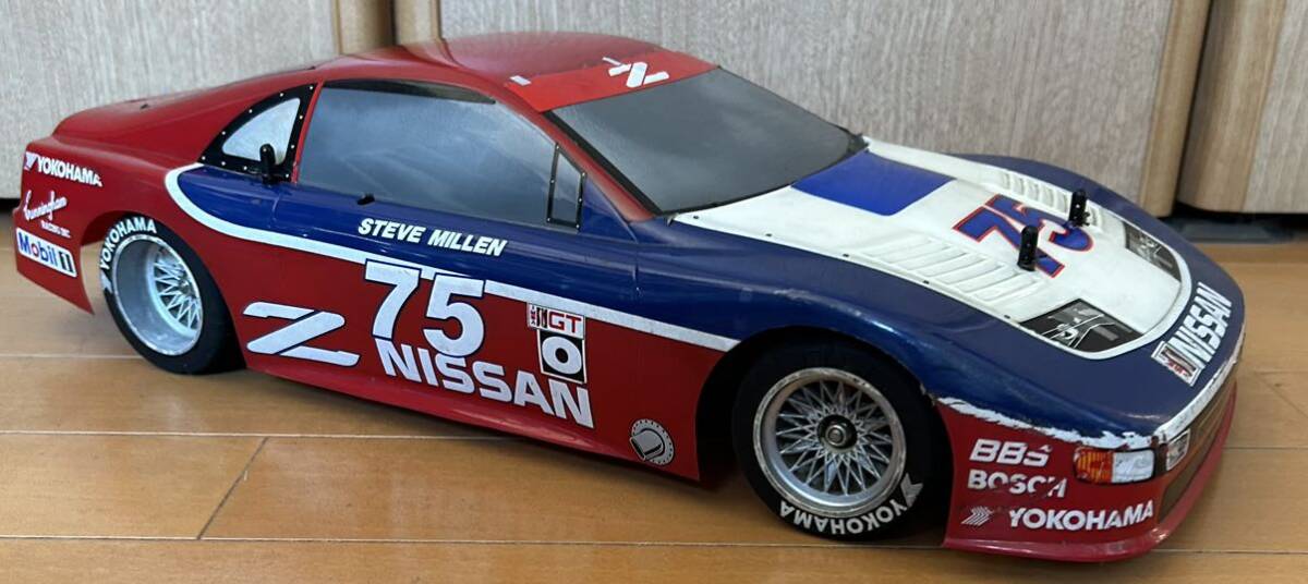 タミヤ 電動RC NISSAN 300ZX IMSA GTO ? フェアレディZ 本体 ボディ ラジコン 中古 の画像1