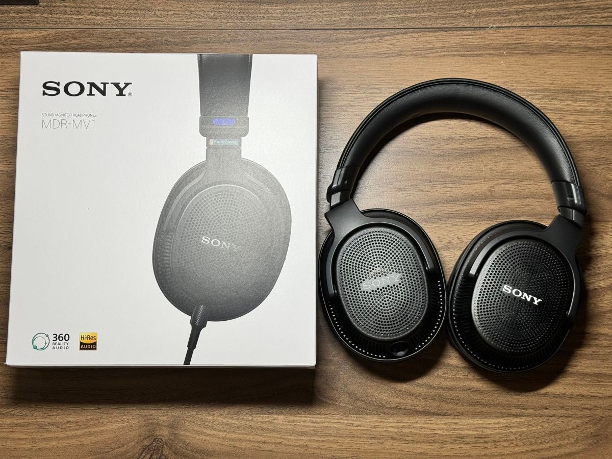 SONY MDR-MV1 開放型モニターヘッドホン 付属品全有