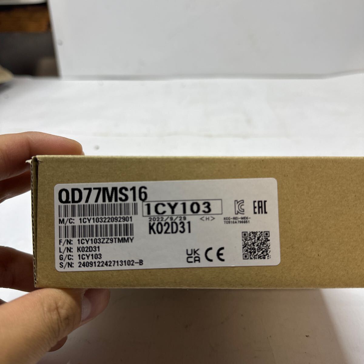 新品未使用　MITSUBISHI 三菱電機　QD77MS16 位置決めユニット　シンプルモーションユニット 1個　2022年製_画像2