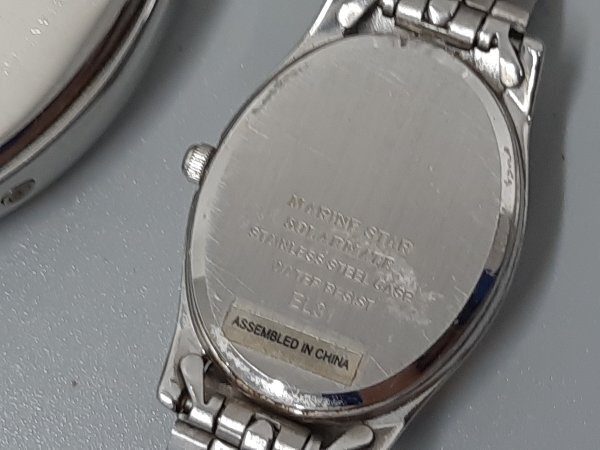 0401U74 時計 腕時計 ジャンク品 おまとめ SEIKO バーバリー MOVADO など 刻印ありの画像3