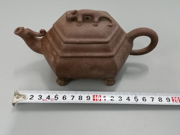 0401S67 工芸品 美術品 陶芸 中国 茶道具 急須 の画像8