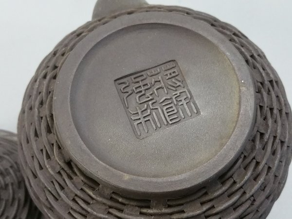 0401S66 工芸品 陶芸 中国 茶道具 急須 の画像7