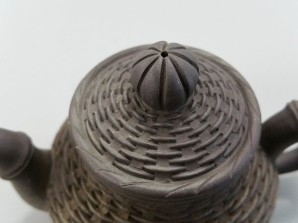 0401S66 工芸品 陶芸 中国 茶道具 急須 の画像4