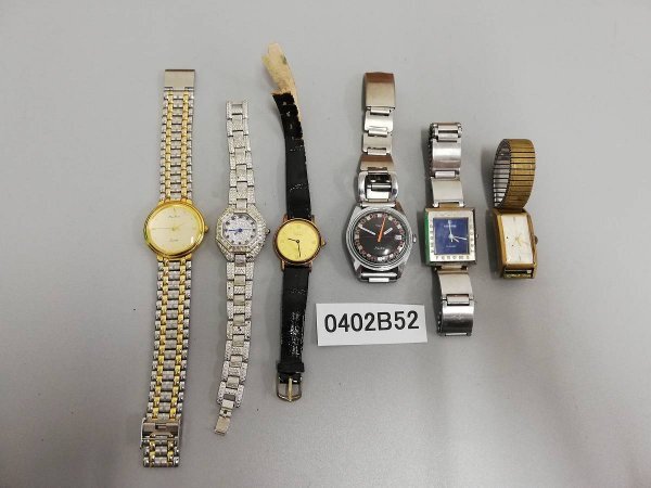 0402B52　腕時計　ジャンク品　おまとめ　CITIZENシチズン　TIMEX　LouisLasserre　など