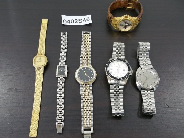 0402S46 時計 腕時計 ジャンク品 おまとめ Charles Vgele J.AXIS MOVADO などの画像1