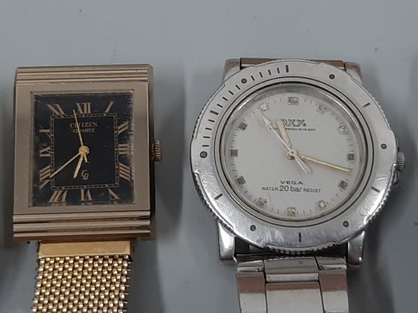 0402U74　時計　腕時計　懐中時計　ジャンク品　おまとめ　FOSSIL　CITIZEN　CASIO　SEIKO　など　_画像7