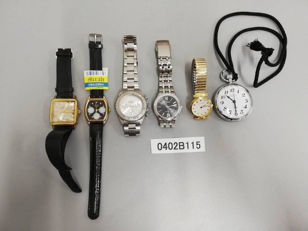 0402B115　腕時計　懐中時計　ジャンク品　おまとめ　SEIKOセイコー　CITIZENシチズン　ELGINエルジン　など