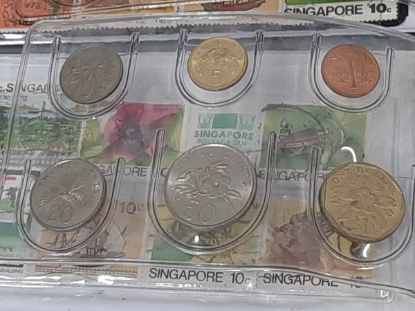 0403U9 世界のコイン 記念コイン 硬貨 おまとめ シンガポール マカオ 