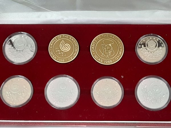 0403U49 世界のコイン 記念コイン おまとめ 韓国 ソウルオリンピック カナダ アメリカ などの画像3
